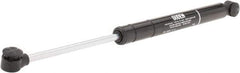 Made in USA - 0.32" Rod Diam, 0.87" Tube Diam, 100 Lb Capacity, Hydraulic Dampers - Extension, 14.49" Extended Length, 5" Stroke Length, Plastic Ball Socket, Chrome-Plated Piston - USA Tool & Supply