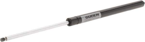 Made in USA - 0.24" Rod Diam, 0.59" Tube Diam, 50 Lb Capacity, Hydraulic Dampers - Extension, 15.02" Extended Length, 5" Stroke Length, Threaded End, Chrome-Plated Piston - USA Tool & Supply