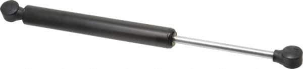 Made in USA - 0.32" Rod Diam, 0.87" Tube Diam, 100 Lb Capacity, Hydraulic Dampers - Extension, 12.24" Extended Length, 4" Stroke Length, Plastic Ball Socket, Chrome-Plated Piston - USA Tool & Supply