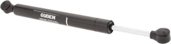 Made in USA - 0.32" Rod Diam, 0.87" Tube Diam, 100 Lb Capacity, Hydraulic Dampers - Extension, 14.49" Extended Length, 5" Stroke Length, Plastic Ball Socket, Chrome-Plated Piston - USA Tool & Supply