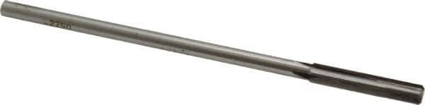 Made in USA - 0.279" Carbide-Tipped 4 Flute Chucking Reamer - Straight Flute, 15/64" Straight Shank, 1-1/2" Flute Length, 6" OAL - USA Tool & Supply