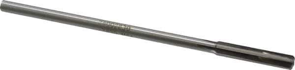 Made in USA - 0.283" Carbide-Tipped 4 Flute Chucking Reamer - Straight Flute, 15/64" Straight Shank, 1-1/2" Flute Length, 6" OAL - USA Tool & Supply