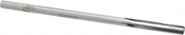 Made in USA - 0.285" Carbide-Tipped 4 Flute Chucking Reamer - USA Tool & Supply