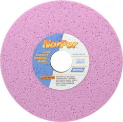 Norton - 7" Diam x 1-1/4" Hole x 1/2" Thick, G Hardness, 46 Grit Surface Grinding Wheel - Aluminum Oxide, Type 1, Coarse Grade, 3,600 Max RPM, Vitrified Bond, No Recess - USA Tool & Supply