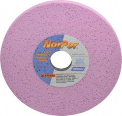 Norton - 7" Diam x 1-1/4" Hole x 1/2" Thick, H Hardness, 60 Grit Surface Grinding Wheel - Aluminum Oxide, Type 1, Medium Grade, 3,600 Max RPM, Vitrified Bond, No Recess - USA Tool & Supply