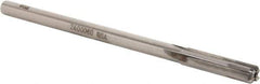 Made in USA - 0.315" Carbide-Tipped 4 Flute Chucking Reamer - Straight Flute, 9/32" Straight Shank, 1-1/2" Flute Length, 6" OAL - USA Tool & Supply