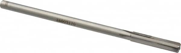 Made in USA - 0.317" Carbide-Tipped 4 Flute Chucking Reamer - USA Tool & Supply