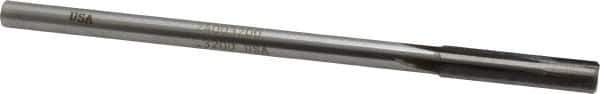 Made in USA - 0.32" Carbide-Tipped 4 Flute Chucking Reamer - Straight Flute, 9/32" Straight Shank, 1-1/2" Flute Length, 6" OAL - USA Tool & Supply