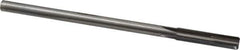 Made in USA - 0.322" Carbide-Tipped 4 Flute Chucking Reamer - Straight Flute, 9/32" Straight Shank, 1-1/2" Flute Length, 6" OAL - USA Tool & Supply