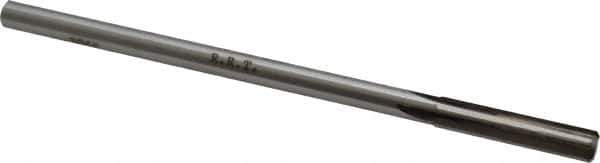 Made in USA - 0.306" Carbide-Tipped 4 Flute Chucking Reamer - Straight Flute, 9/32" Straight Shank, 1-1/2" Flute Length, 6" OAL - USA Tool & Supply