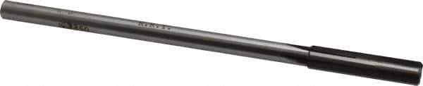Made in USA - 0.335" Carbide-Tipped 4 Flute Chucking Reamer - Straight Flute, 9/32" Straight Shank, 1-1/2" Flute Length, 6" OAL - USA Tool & Supply
