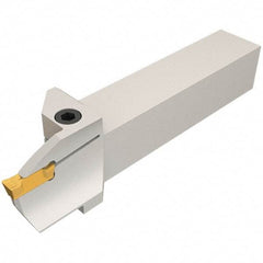 Iscar - HFH, External, Right Hand, 1.26" Max Depth of Cut, 0.236" Max Groove Width, Indexable Grooving Tool Holder - DGN 6303, GRIP 6.., HFPR 6004 Insert Compatibility, 1" Shank Height, 1" Shank Width, 6" OAL - USA Tool & Supply