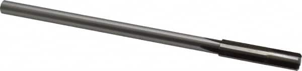 Made in USA - 0.34" Carbide-Tipped 8 Flute Chucking Reamer - USA Tool & Supply