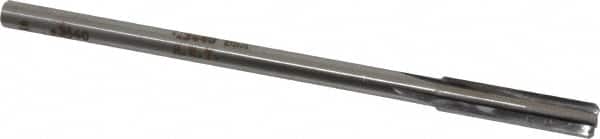 Made in USA - 0.344" Carbide-Tipped 4 Flute Chucking Reamer - USA Tool & Supply