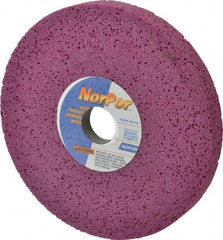Norton - 8" Diam x 1-1/4" Hole x 1" Thick, H Hardness, 46 Grit Surface Grinding Wheel - Aluminum Oxide, Type 5, Coarse Grade, 3,600 Max RPM, Vitrified Bond, One-Side Recess - USA Tool & Supply