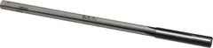 Made in USA - 0.354" Carbide-Tipped 4 Flute Chucking Reamer - Straight Flute, 5/16" Straight Shank, 1-3/4" Flute Length, 7" OAL - USA Tool & Supply