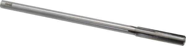 Made in USA - 0.367" Carbide-Tipped 4 Flute Chucking Reamer - Straight Flute, 5/16" Straight Shank, 1-3/4" Flute Length, 7" OAL - USA Tool & Supply