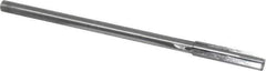 Made in USA - 0.38" Carbide-Tipped 4 Flute Chucking Reamer - Straight Flute, 5/16" Straight Shank, 1-3/4" Flute Length, 7" OAL - USA Tool & Supply