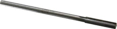 Made in USA - 0.39" Carbide-Tipped 4 Flute Chucking Reamer - Straight Flute, 5/16" Straight Shank, 1-3/4" Flute Length, 7" OAL - USA Tool & Supply