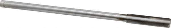 Made in USA - 0.395" Carbide-Tipped 4 Flute Chucking Reamer - Straight Flute, 5/16" Straight Shank, 1-3/4" Flute Length, 7" OAL - USA Tool & Supply