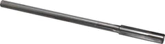 Made in USA - 0.402" Carbide-Tipped 4 Flute Chucking Reamer - Straight Flute, 5/16" Straight Shank, 1-3/4" Flute Length, 7" OAL - USA Tool & Supply