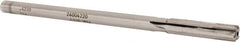 Made in USA - 0.422" Carbide-Tipped 4 Flute Chucking Reamer - USA Tool & Supply