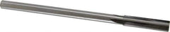 Made in USA - 0.435" Carbide-Tipped 4 Flute Chucking Reamer - Straight Flute, 3/8" Straight Shank, 1-3/4" Flute Length, 7" OAL - USA Tool & Supply