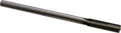 Made in USA - 0.439" Carbide-Tipped 4 Flute Chucking Reamer - Straight Flute, 3/8" Straight Shank, 1-3/4" Flute Length, 7" OAL - USA Tool & Supply