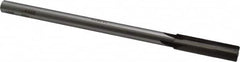 Made in USA - 0.446" Carbide-Tipped 4 Flute Chucking Reamer - USA Tool & Supply