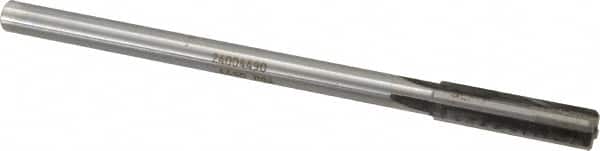 Made in USA - 0.449" Carbide-Tipped 4 Flute Chucking Reamer - USA Tool & Supply