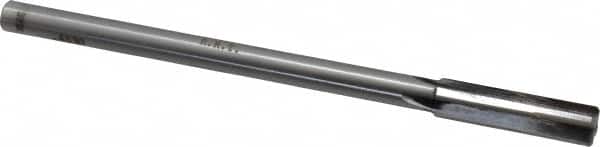 Made in USA - 0.453" Carbide-Tipped 4 Flute Chucking Reamer - USA Tool & Supply