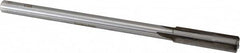 Made in USA - 0.458" Carbide-Tipped 4 Flute Chucking Reamer - USA Tool & Supply