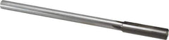 Made in USA - 0.459" Carbide-Tipped 4 Flute Chucking Reamer - Straight Flute, 3/8" Straight Shank, 1-3/4" Flute Length, 7" OAL - USA Tool & Supply