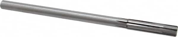 Made in USA - 0.474" Carbide-Tipped 6 Flute Chucking Reamer - USA Tool & Supply