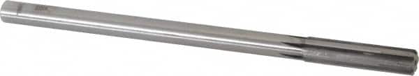 Made in USA - 0.477" Carbide-Tipped 6 Flute Chucking Reamer - USA Tool & Supply