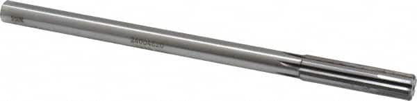 Made in USA - 0.482" Carbide-Tipped 6 Flute Chucking Reamer - USA Tool & Supply