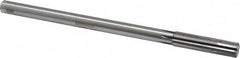 Made in USA - 0.482" Carbide-Tipped 6 Flute Chucking Reamer - USA Tool & Supply