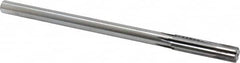 Made in USA - 0.483" Carbide-Tipped 6 Flute Chucking Reamer - USA Tool & Supply