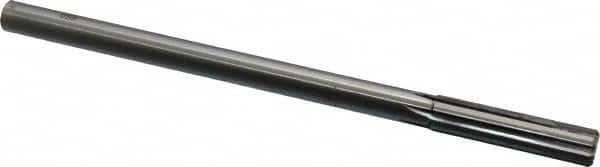 Made in USA - 0.488" Carbide-Tipped 6 Flute Chucking Reamer - USA Tool & Supply