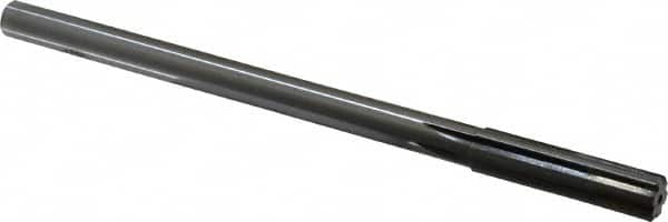 Made in USA - 0.489" Carbide-Tipped 6 Flute Chucking Reamer - USA Tool & Supply