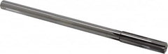 Made in USA - 0.493" Carbide-Tipped 6 Flute Chucking Reamer - USA Tool & Supply