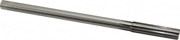 Made in USA - 0.494" Carbide-Tipped 6 Flute Chucking Reamer - USA Tool & Supply