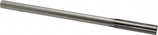 Made in USA - 0.497" Carbide-Tipped 6 Flute Chucking Reamer - USA Tool & Supply
