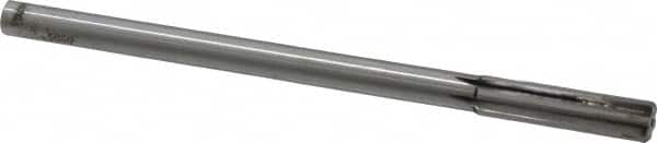 Made in USA - 0.504" Carbide-Tipped 6 Flute Chucking Reamer - USA Tool & Supply