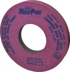 Norton - 12" Diam x 5" Hole x 1-1/2" Thick, G Hardness, 60 Grit Surface Grinding Wheel - Aluminum Oxide, Type 5, Medium Grade, 2,710 Max RPM, Vitrified Bond, One-Side Recess - USA Tool & Supply