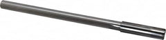 Made in USA - 0.532" Carbide-Tipped 6 Flute Chucking Reamer - USA Tool & Supply