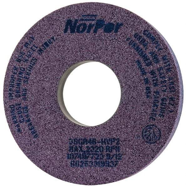 Norton - 14" Diam x 5" Hole x 2" Thick, H Hardness, 46 Grit Surface Grinding Wheel - Ceramic, Type 5, Coarse Grade, 2,320 Max RPM, Vitrified Bond, One-Side Recess - USA Tool & Supply