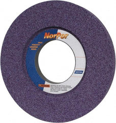 Norton - 14" Diam x 5" Hole x 1-1/2" Thick, H Hardness, 46 Grit Surface Grinding Wheel - Ceramic, Type 5, Coarse Grade, 2,320 Max RPM, Vitrified Bond, One-Side Recess - USA Tool & Supply