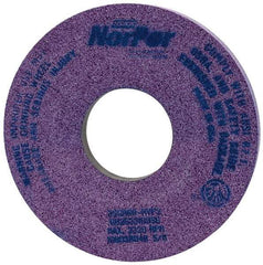 Norton - 14" Diam x 5" Hole x 1-1/2" Thick, H Hardness, 60 Grit Surface Grinding Wheel - Ceramic, Type 5, Medium Grade, 2,320 Max RPM, Vitrified Bond, One-Side Recess - USA Tool & Supply
