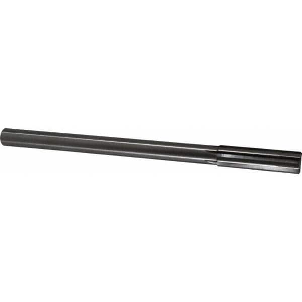 Made in USA - 0.624" Carbide-Tipped 6 Flute Chucking Reamer - USA Tool & Supply